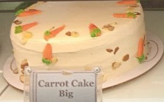 Carrot Cake Big- Jech's Bakeshop and Restaurant