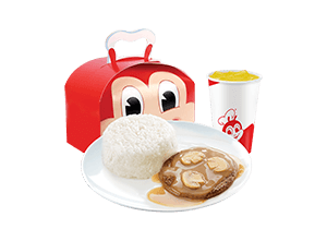 1-pc Burger Steak with Drinks Kiddie Meal - Jollibee