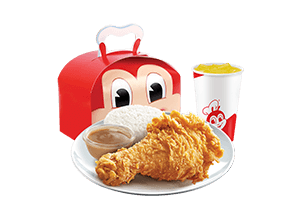 1-pc Chickenjoy with Drinks Kiddie Meal - Jollibee