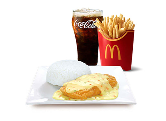 1-pc McCrispy Chicken Fillet Ala King Large Meal - McDonald's