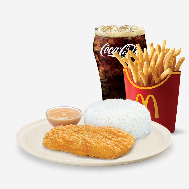 1-pc McCrispy Chicken Fillet Large Fries & Drinks Meal - McDonald's