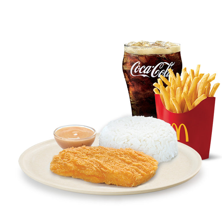 1-pc McCrispy Chicken Fillet with Medium Fries & Drinks Meal - Mcdonald's