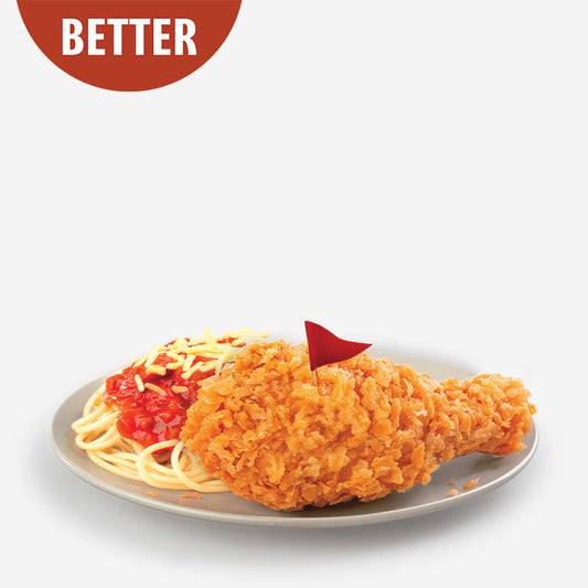 1-pc Spicy Chicken Mcdo with McSpaghetti Solo - Mcdonald's