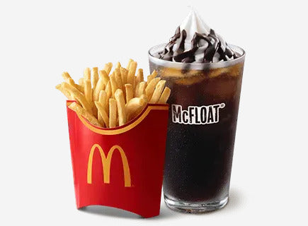 Large Fries N' McFloat Combo - Mcdonald's