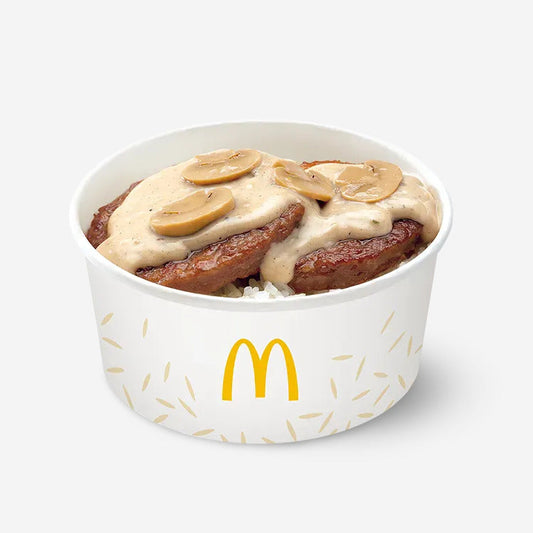 2-pc Mushroom Pepper Steak Solo Rice Bowl - Mcdonald's