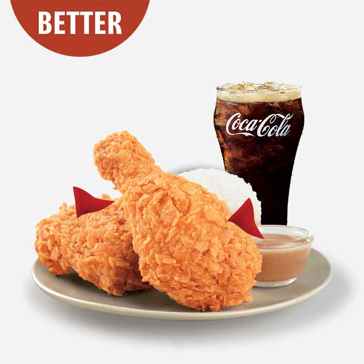 2-pc Spicy Chicken Mcdo with Small Drinks - Mcdonald's