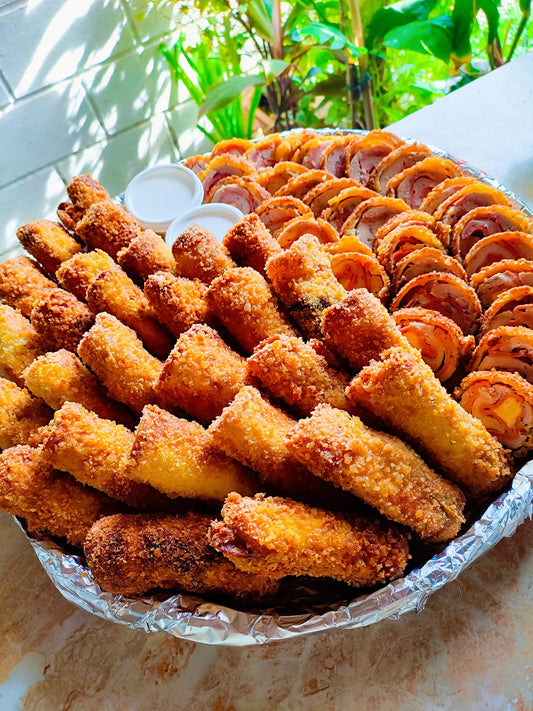 2in1 Chicken Cordon Bleu, Bread Roll Large - Bebang's Kitchen