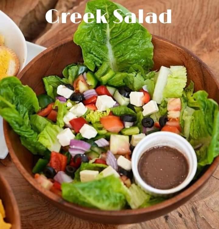 April's Greek Salad - Grumpy Joe