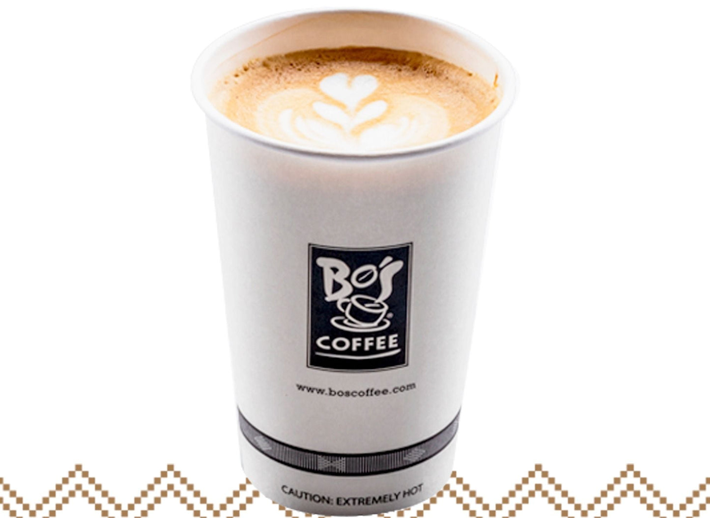 Hot Caffe Latte Medium - Bo's Coffee