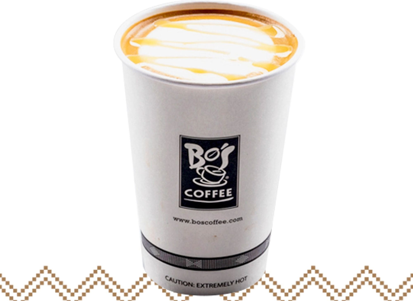 Hot White Chocolate Mocha Small - Bo's Coffee