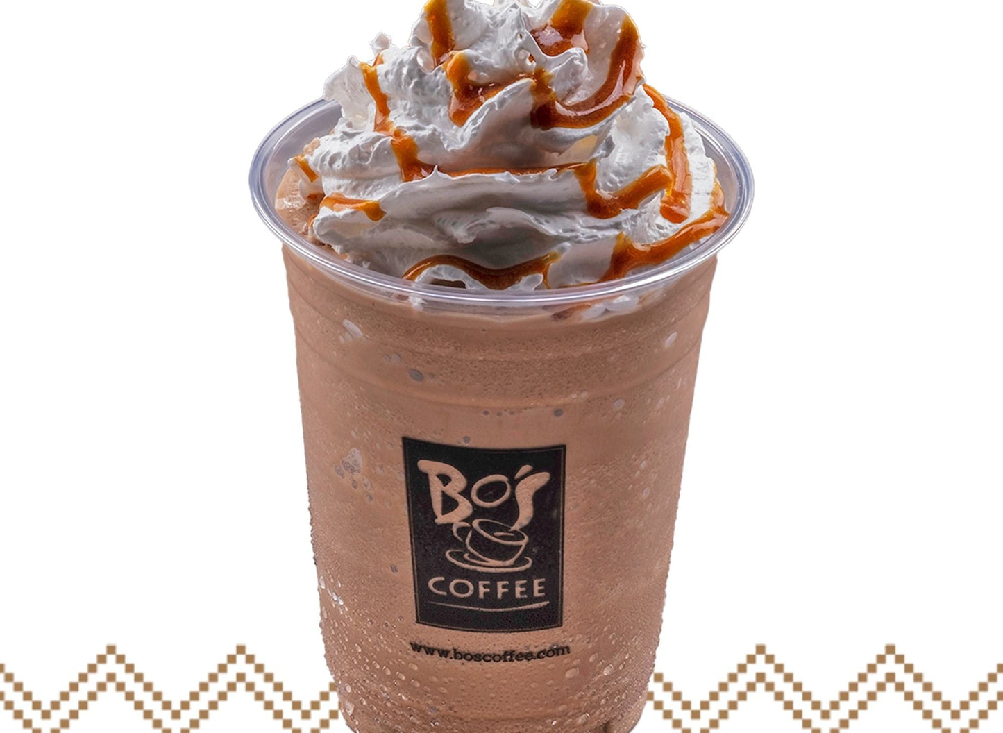 Iced Froccino Caramelo Medium -  Bo's Coffee