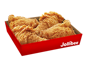 4 - pc. Chickenjoy Spicy Family Box Solo- Jollibee