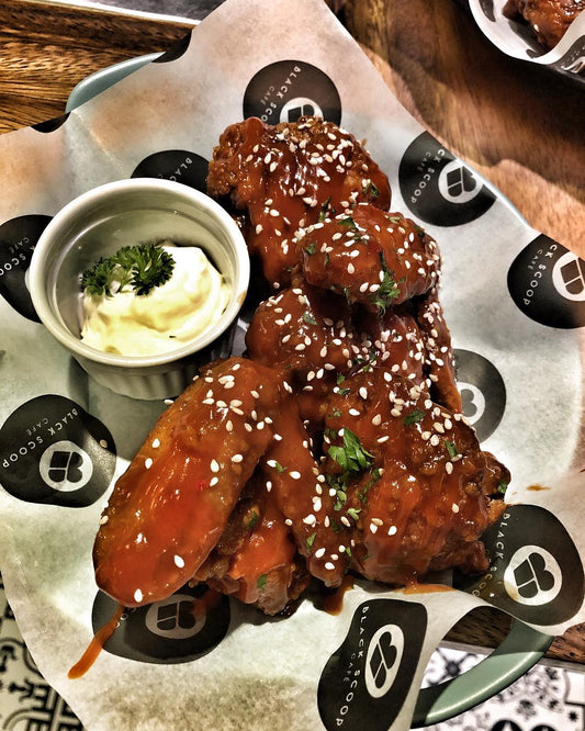 6-pcs. Buffalo Wings - Black Scoop Dagupan