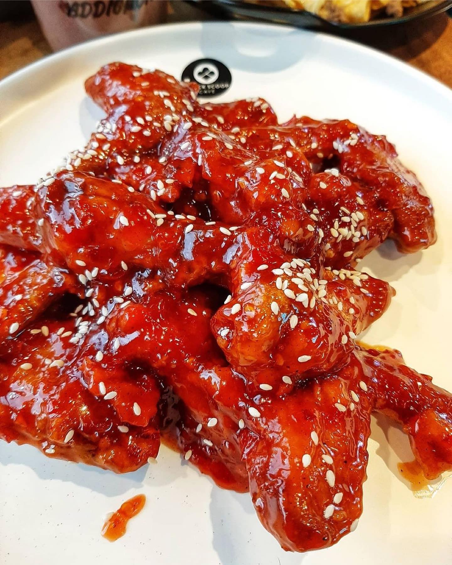 6-pcs. Spicy Buffalo Wings - Black Scoop Dagupan