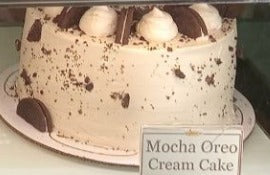 Mocha Oreo Cream Cake- Jech's Bakeshop and Restaurant