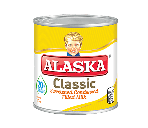 Alaska Condensed Milk Plain 377g - JuanMart