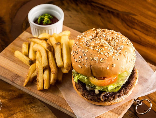 Angus Beef Burger - Black Scoop Dagupan