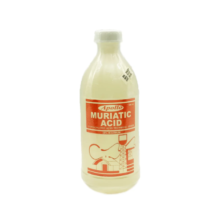 Apollo Muriatic Acid 24pcs x 500ml - JuanMart