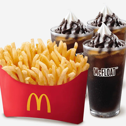 BFF Fries N McFloat Combo - Mcdonald's