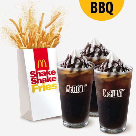 BFF Shake Shake Fries BBQ N McFloat Combo - Mcdonald's