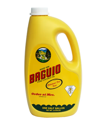 Baguio Oil Plastic Half Gallon (1.6k) - JuanMart