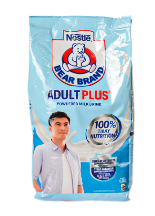 Bear Brand Milk Adult Plus 1.2kg - JuanMart