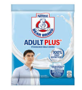 Bear Brand Milk Adult Plus 24pcs Value Pack of 8 x 33g - JuanMart