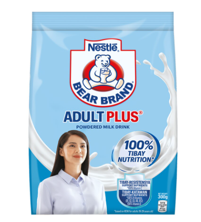 Bear Brand Milk Adult Plus 300g - JuanMart