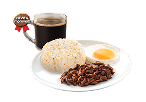 Breakfast Beef Tapa with Drink - Jollibee