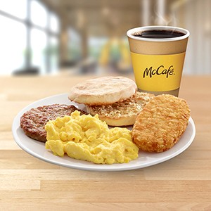 Big Breakfast with drinks - Mcdonalds