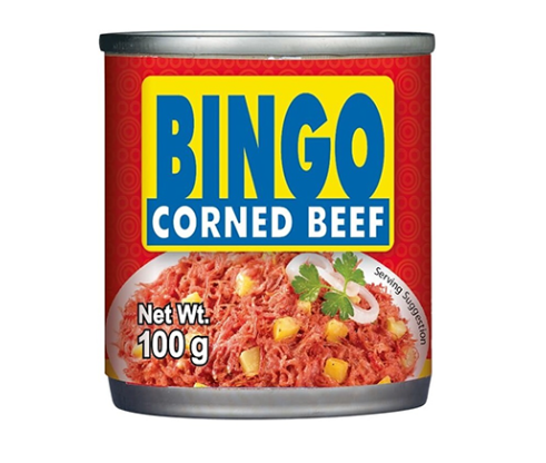 Bingo Corned Beef 48pcs x 100g - JuanMart