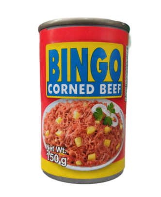 Bingo Corned Beef 48pcs x 150g - JuanMart