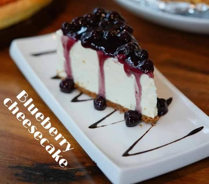 Blueberry Cheesecake (per slice) - Grumpy Joe