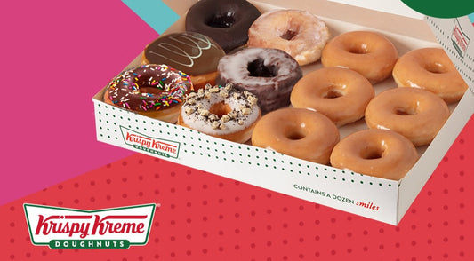 Box of 16 Mixed Glazed Doughnuts - Krispy Kreme