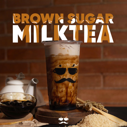 Brown Sugar w/ Pearls Medio 16oz Milk Tea - Big Brew