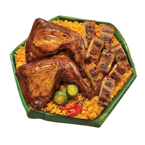 Buddy Fiesta Meal Chicken Inasal & Grilled Liempo - Mang Inasal