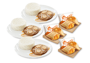 Burger Steak Family Savers - Jollibee