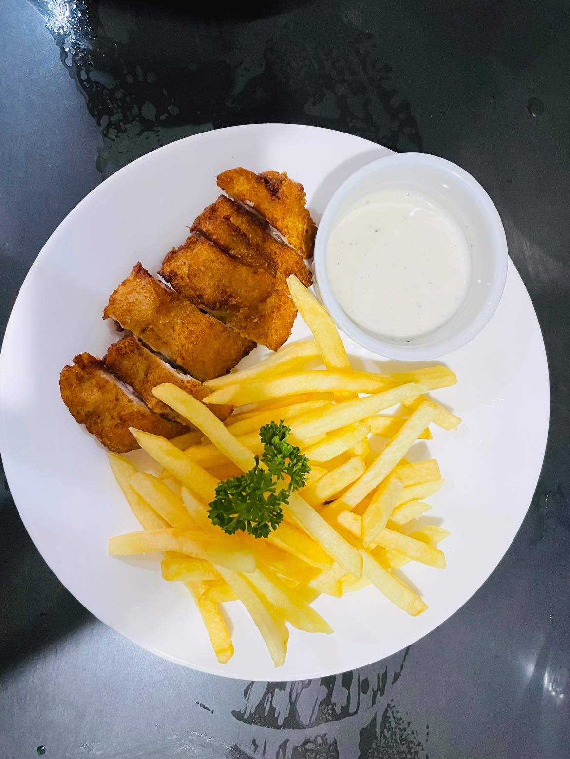 C2 1pc. Chicken Fillet with Fries - Beanleaf