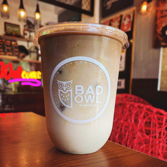 Caramel Macchiato Small Cold Coffee - Bad Owl Cafe