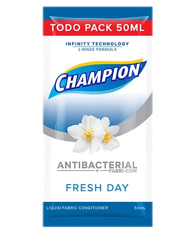 Champion Fabric Conditioner Infinity Fresh Day 12pcs x 12 x 50ml - JuanMart