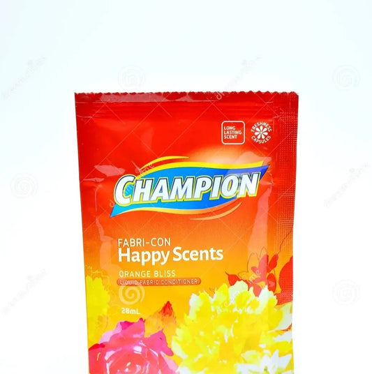 Champion Fabric Conditioner Orange Bliss 28ml - JuanMart