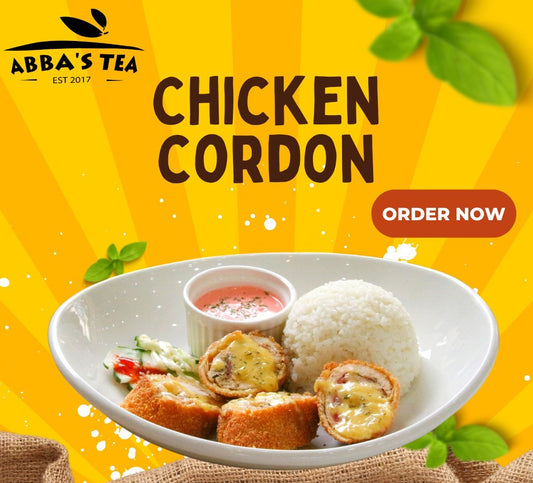 Chicken Cordon Rice Meal - Abba's Tea