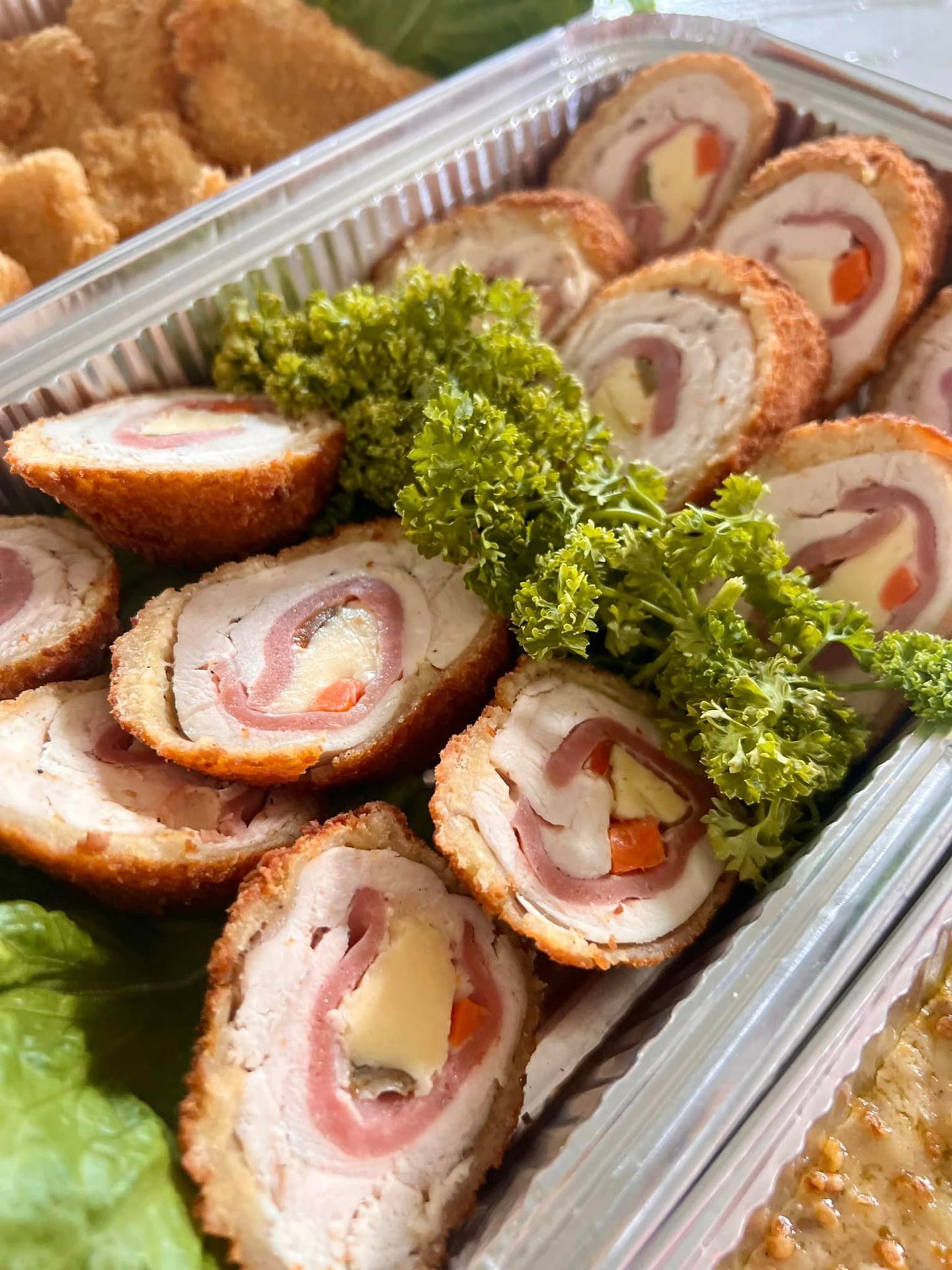 Chicken Cordon Bleu Half Tray - Ellie's Kitchenette