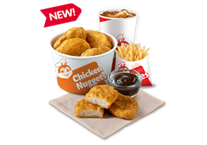 6-pc Chicken Nuggets with Fries & Drinks - Jollibee