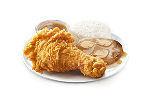 1 - pc. Chickenjoy with Burger Steak Solo - Jollibee