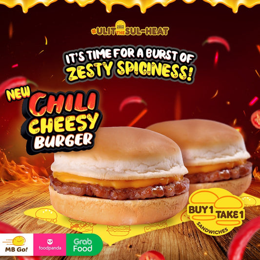 Chili Cheesy Burger Buy 1 Take 1 - Minute Burger