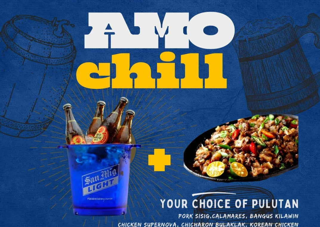 Chill Inuman Promo Beer Bucket - Amo Beach Restobar