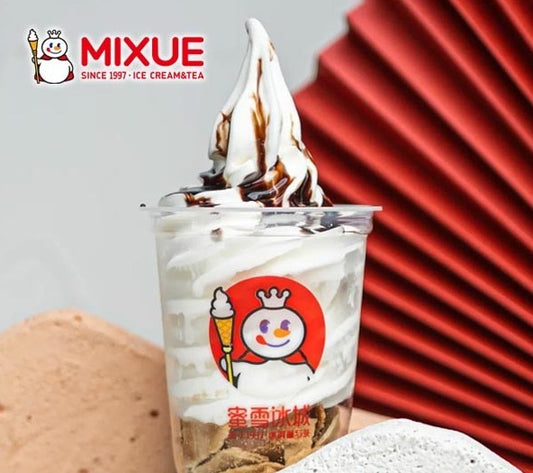 Chocolate Lucky Sundae - Mixue