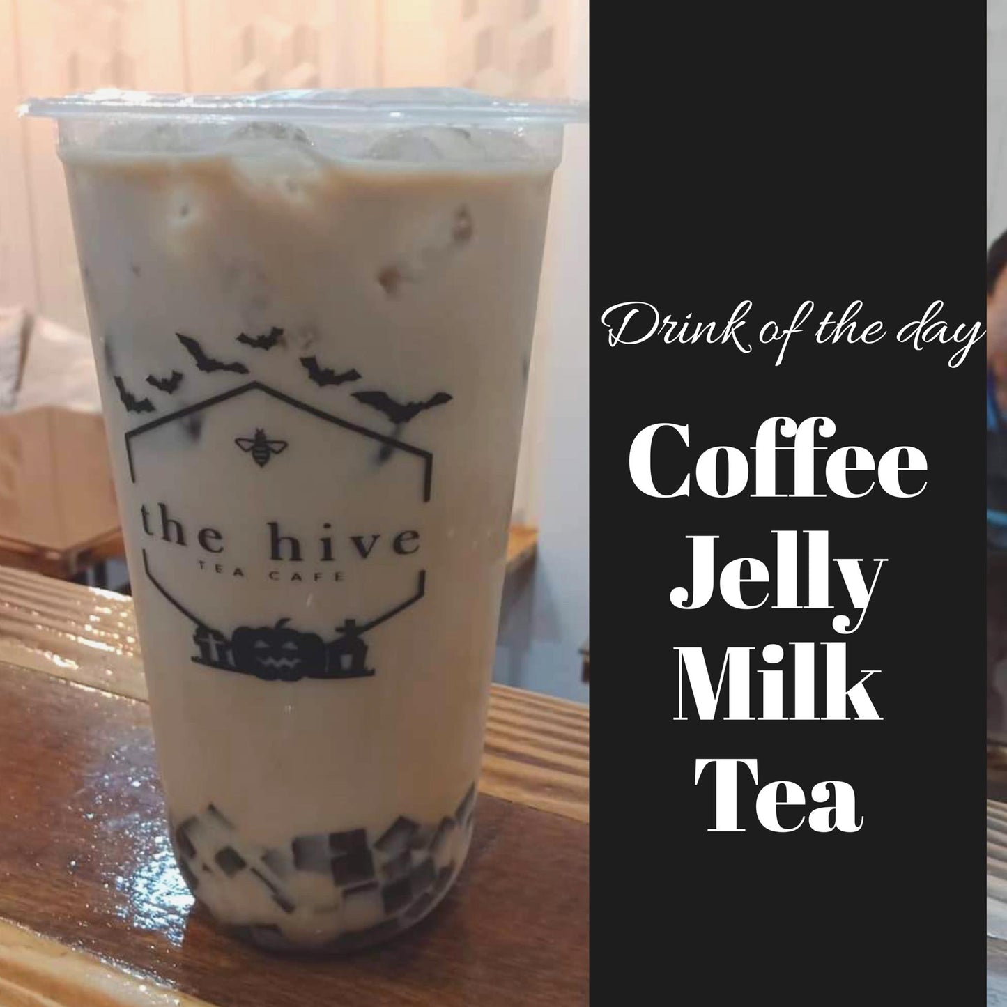 Coffee Jelly Milk Tea R - The Hive