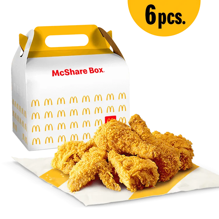 6-pc Chicken McShare Box Spicy - Mcdonald's